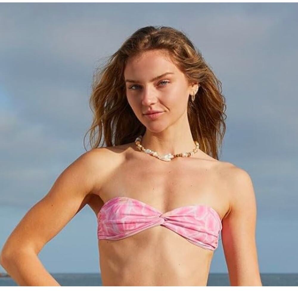 Pacsun Swim Pink Bikini Top XL